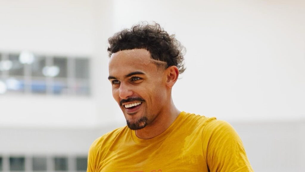 Trae Young hair