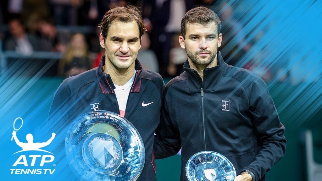 Federer and Grigor Dimitrov hair
