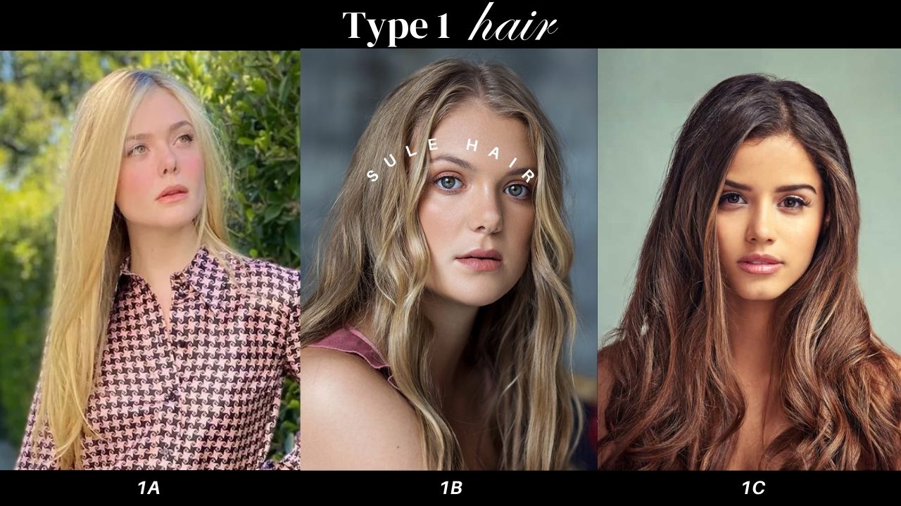 Understanding and Caring for Type 1 Hair (1A, 1B, 1C) - SULE HAIR ...