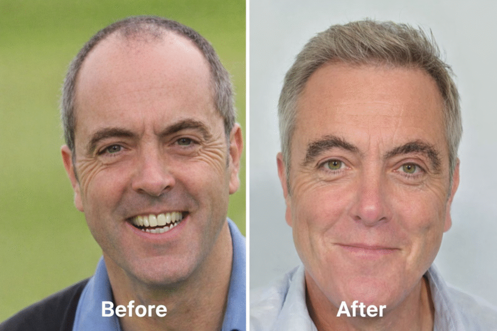 James Nesbitt Hair Transplant